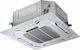 AUX ALCA-H48 / SDR3HAB Επαγγελματικό Κλιματιστικό Inverter Κασέτα 48000 BTU με Ψυκτικό Υγρό R32 και WiFi