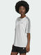 Adidas Adicolor Classics Damen Oversized T-shirt Weiß