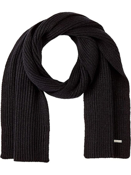 Superdry Men's Wool Scarf Black