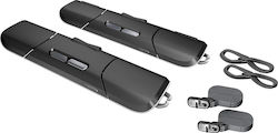 Yakima Kayak Transport Bases for Car Roof Rack Saddle Roller Rack for Transporting Kayak 2pcs