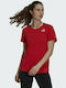 Adidas Heat.Rdy Running Αθλητικό Γυναικείο T-shirt Vivid Red