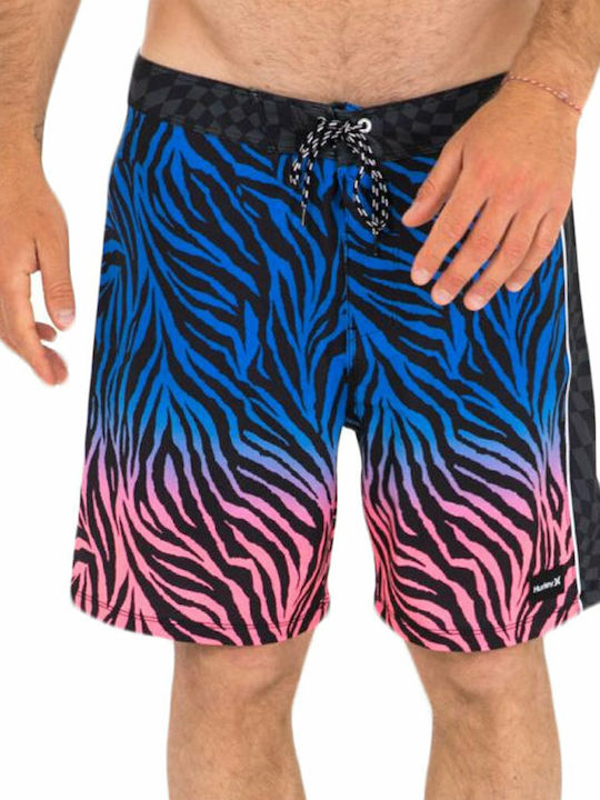 Phantom Fastlane Ac Zebra Men's Swimwear Bermuda Multicolour with Patterns