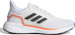 Adidas EQ19 Run Ανδρικά Αθλητικά Παπούτσια Running Λευκά