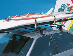 La Prealpina Kajakträger für Autodachträger Kajak-Transportgestell mit Riemen Lp 2Stück
