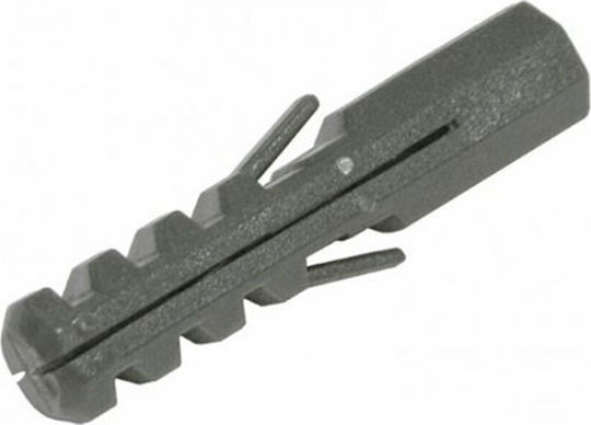 Dimoplastic Ούπα Πλαστικά Γκρί Νο7 Ούπα Πλαστικό 7mm 100τμχ