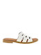 Ragazza Women's Flat Sandals in White Color