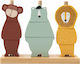 Trixie Stacking Toy Composition Game Animals made of Wood for 18++ Months