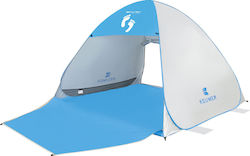 Keumer Beach Tent Pop Up 3 People Turquoise 130cm