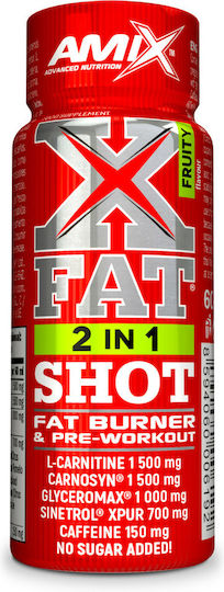 Amix X-Fat 2 in 1 Shot с Вкус Fruity 60мл