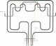 AEG Upper Replacement Heating Element Oven Compatible with AEG 36x42.5cm