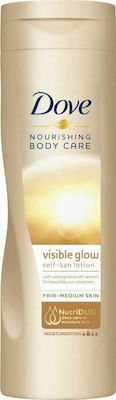 Dove Visible Glow Self Tanning Lotion Σώματος Medium 250ml