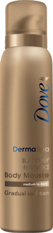 Dove DermaSpa Summer Revived Autobronzant Mousse Corp Medie / Închisă 150ml
