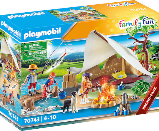 Playmobil Family Fun Family Camping Trip for 4-10 years old