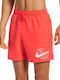 Volley Men's Swimwear Shorts Bright Crimson