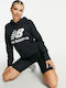 New Balance Essentials Women's Hooded Sweatshirt Black