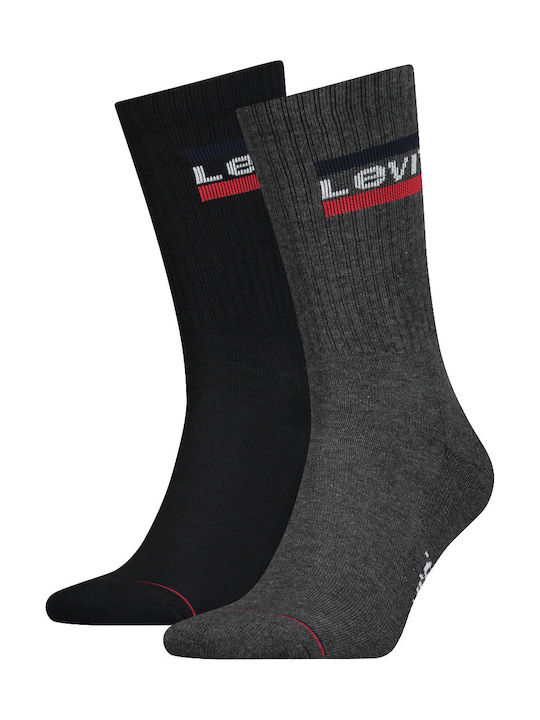 Levi's Cut Logo Einfarbige Socken Mehrfarbig 2Pack