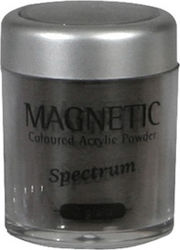 Magnetic Nail Design Σκόνη Ακρυλικού σε Μαύρο Χρώμα 8gr 107008