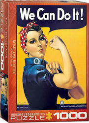 Rosie The Riveter Puzzle 2D 1000 Pieces