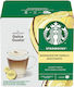 Starbucks Κάψουλες Machiatto Madagascar Vanilla Συμβατές με Μηχανή Dolce Gusto 12caps
