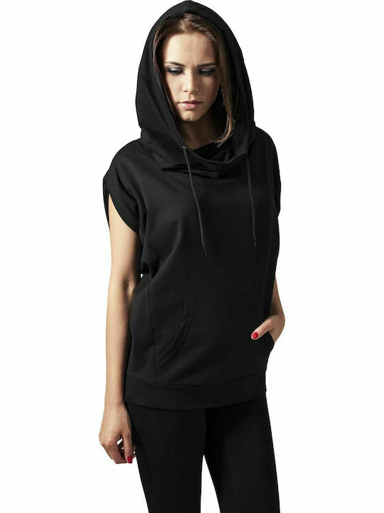 Urban Classics Women's Hooded Sweatshirt Black