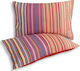 Silk Fashion Decorative Pillow Case Patch From 100% Cotton Orange 50x72cm