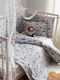 Vesta Home Woodland Βρεφικό Κουβερλί από Πολυεστέρα Ciel 120x160cm