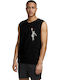 Jack & Jones Men's Athletic Sleeveless Blouse Black