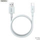 Remax RC-175A USB 2.0 Cable USB-C male - USB-A 100W Λευκό 2m RC-183A