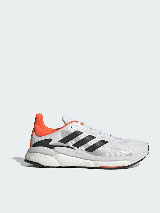 Adidas SolarBoost 3 Ανδρικά Αθλητικά Παπούτσια Running Cloud White / Core Black / Solar Red