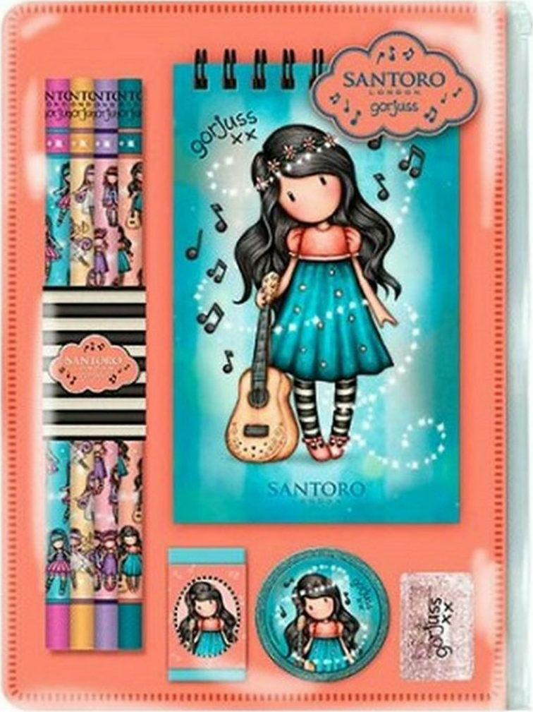 Santoro Gorjuss This One's For You Παιδικό Σετ Γραφικής Ύλης με Μολύβι