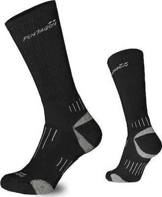 Pentagon Pioneer 2.0 Long Hunting Socks Coolmax in Black color