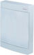 Tehnoplast Wall mounted 18-Elements Fuse Box with 3 Rows W396xH526xD112mm