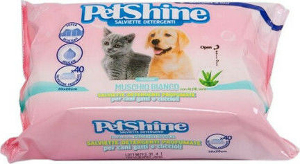 Pet Camelot Petshine Dog Body Cleansing Pads Alcohol Free