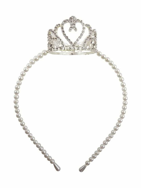 Great Pretenders Kids Headband with White Crown