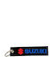 Suzuki Suzuki Fabric Black Keychain