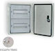 Lucas Wall mounted Waterproof 7-Elements Fuse Box with 2 Rows W250xH300xD170mm 3000