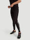 Women's Long Training Legging High Waisted Black