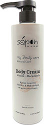 Sapon Vanilla - Macadamia Moisturizing Cream with Vanilla Scent 500ml