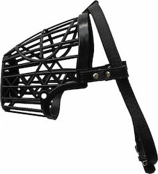 Pet Camelot Φίμωτρο Σκύλου Πλαστικό με Δέρμα XXXLarge 62cm