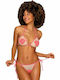 Playa Del Amor Set Bikini Τριγωνάκι & String Ροζ