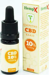 HempX Отлично Масло Канабис в Капки 1000мг с 10% CBD 10мл HempX Отлично Масло Канабис в Капки 1000мг с 10% CBD 10мл
