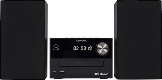 Kenwood Озвучителна система 2 M-420DAB 14W с CD Player, WiFi и Блутут Черно