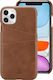 Crong Neat Back Cover Δερματίνης / Πλαστικό Καφ...