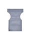 Megapap Waterproof Director Chair Cover Anthracite 46x80cm