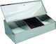 Kaffeekiste Inox 3 Sitze L33xB23xH17cm