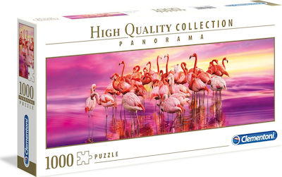 AS Clementoni Puzzle - High Quality Collection Panorama - Flamingo Dance (1000pcs) (1220-39427)