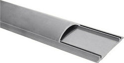 Aca Canal de Cablu De podea din Plastic Canal de podea 35x10mm Gri Gri Set 30buc 1m