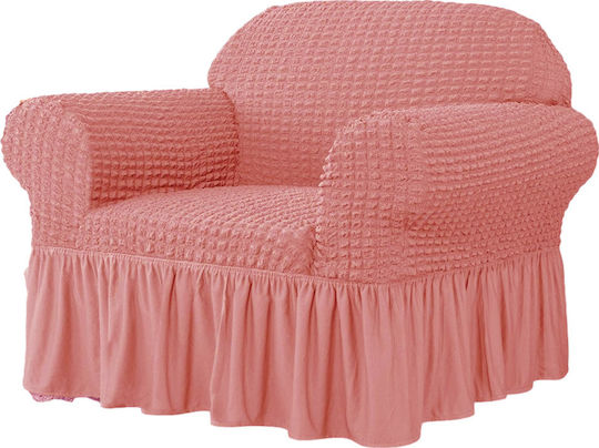 Elastic Cover for Armchair Pink 1pcs