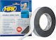 HPX Self-Adhesive Double-Sided Tape Black 12mmx10m 1pcs