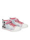 Santoro Gorjuss Παιδικά Sneakers High με Σκρατς Ροζ